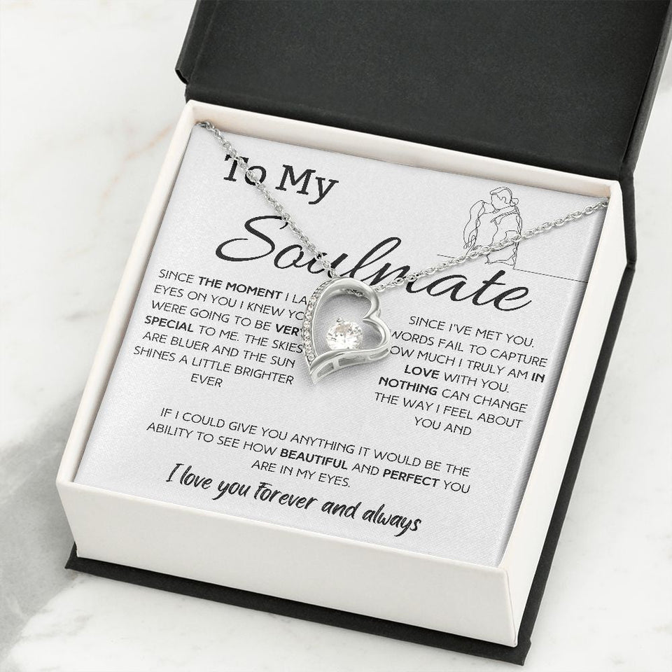 To My Soulmate | You Are Very Special To Me | Forever Love Necklace