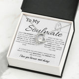To My Soulmate | You Are Very Special To Me | Forever Love Necklace