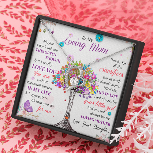 To My Loving Mom | Important Person In My Life | Forever Love Necklace