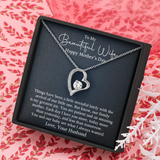 To My Beautiful Wife | Our Family | Forever Love Necklace