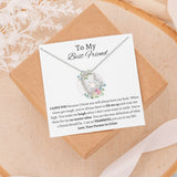 To My Best Friend - Forever Love Necklace - Partner in Crime Gift For Mom, necklace For Wife, Gift For Mother's Day