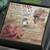 To My Wife From Husband | Never Forget That I Love You | Forever Love Necklace