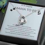 Mama to be'- Forever Love Necklace- Baby Shower