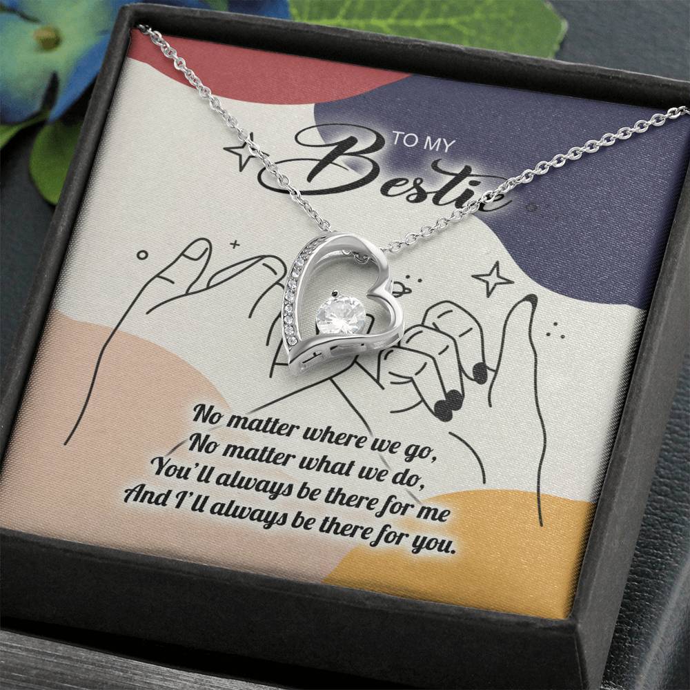I'll Always Be There For You Alluring Necklace Gift For Best Friend Besties