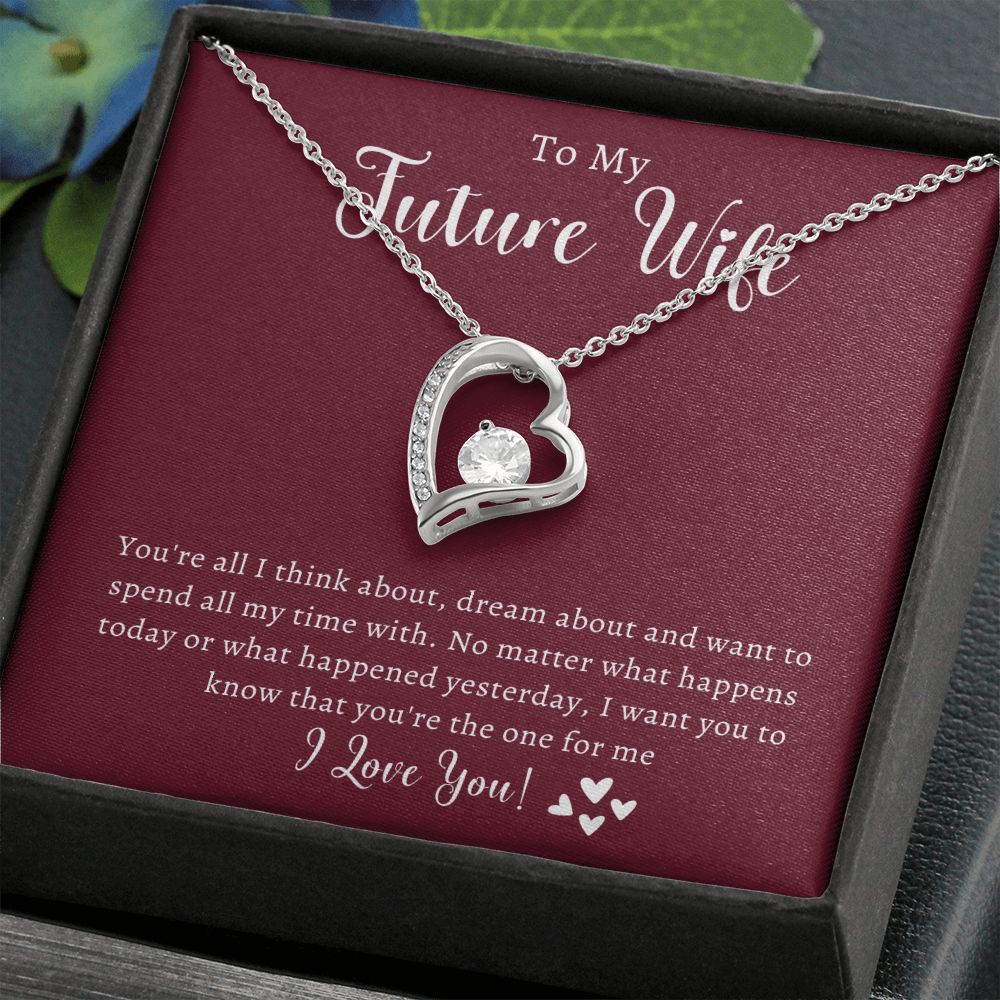 Future Wife- Red Forever Love Necklace