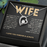 My Smokin' Hot Wife, I'm Lucky To Have You | Gift For Wife | Forever Love Necklace