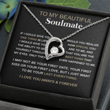 Soulmate You Are The Best Thing | Romantic Gift For Your Soulmate | Forever Love Necklace