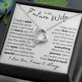 Future Wife - Forever Hand in Hand - Forever Love Necklace