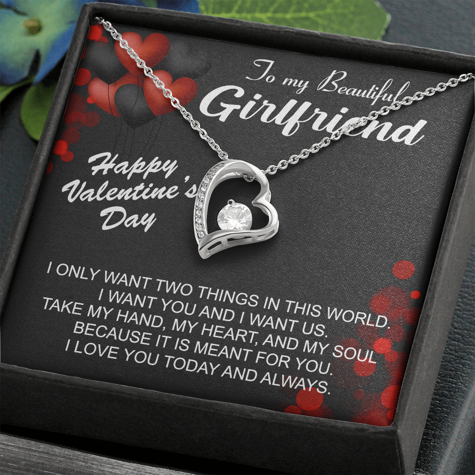 To My Beautiful Girlfriend | Take My Hand | Forever Love Necklace