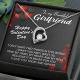 To My Beautiful Girlfriend | Take My Hand | Forever Love Necklace