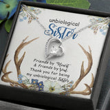 Gift For Friend Friends By Heart And Friends By Soul Forever Love Necklace