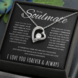 Soulmate If There Is A Time | Valentines Gifts For Soulmate | Forever Love Necklace