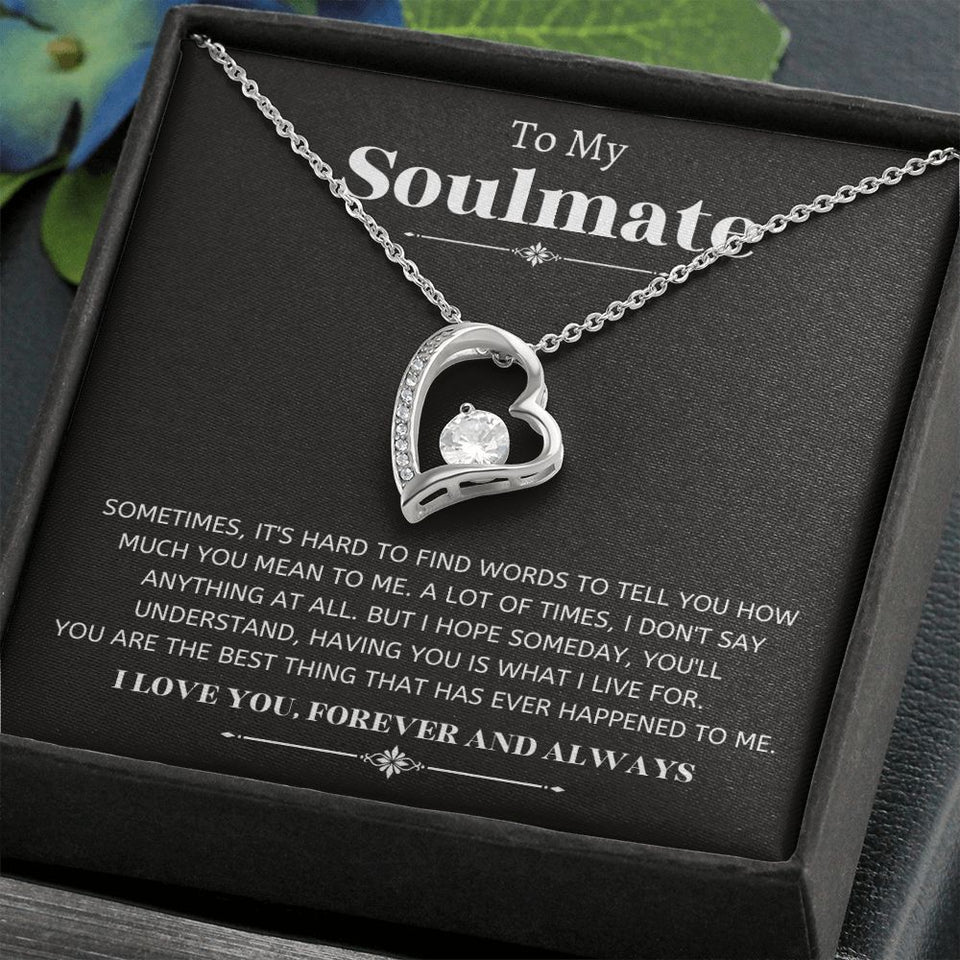 Soulmate Best Thing- Forever Love Necklace