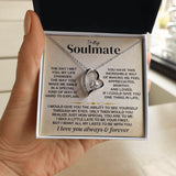 To My Soulmate | The Day I Met You | Forever Love Necklace | Romantic Gift