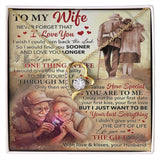 To My Wife From Husband | Never Forget That I Love You | Forever Love Necklace