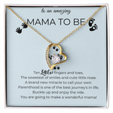 Mama to be'- Forever Love Necklace- Baby Shower