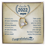 Class Of 2022 - Take Pride In How Far You've Come - Forever Love Necklace