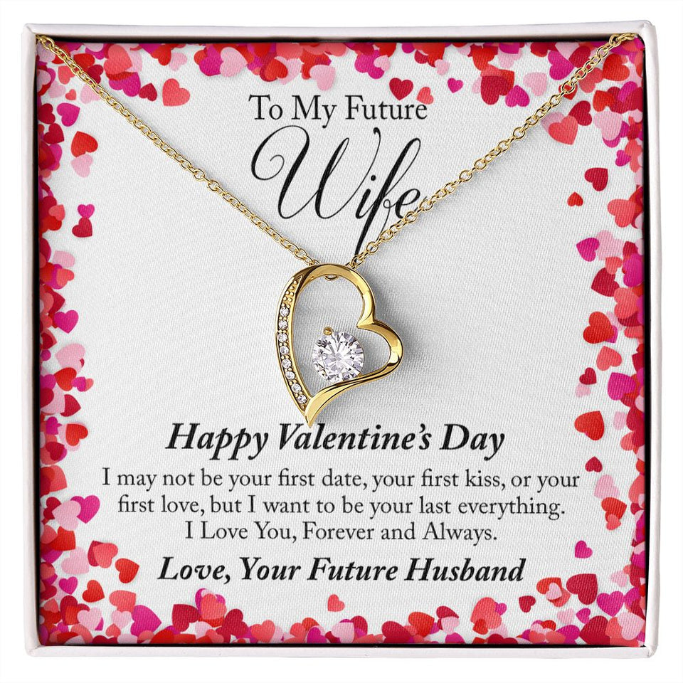 To My Future Wife Valentine's Day Forever Love Necklace