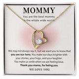Mommy Forever Love Necklace from Kids, Mommy gift from Husband to Wife from Kids