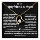 Forever Love Necklace for Boyfriend's Mum Gift For Mom, necklace For Wife, Gift For Mother's Day