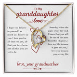 A Beautiful Forever Love Necklace Gift From Grandmother To Granddaughter