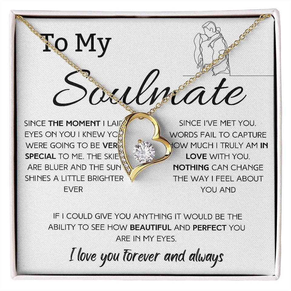 To My Soulmate | You Are Very Special To Me | Forever Love Necklace