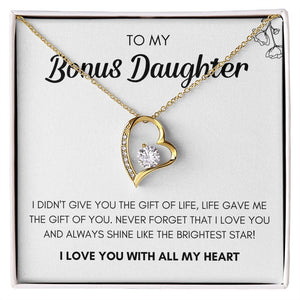 Bonus Daughter- Forever Love Necklace