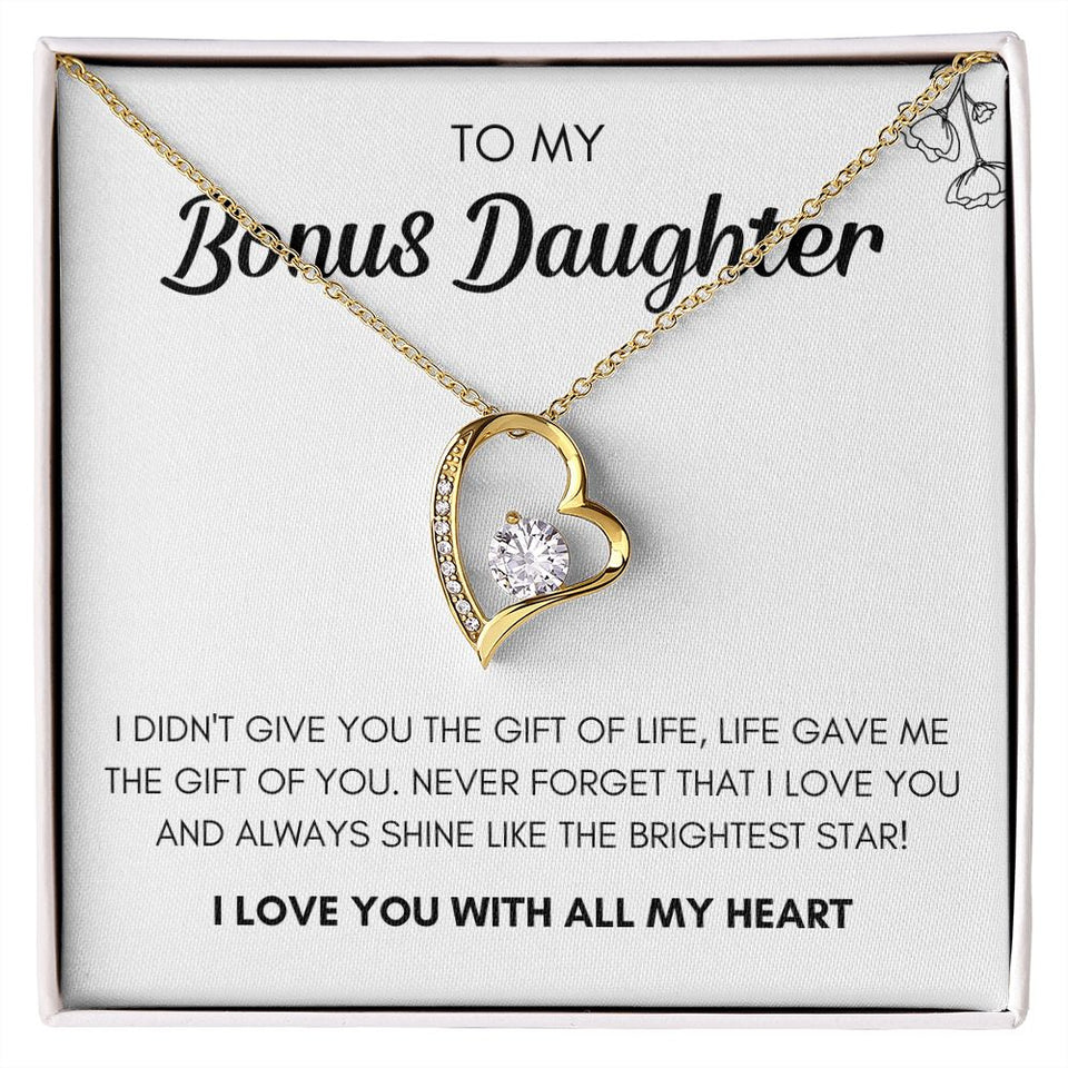 Bonus Daughter- Forever Love Necklace