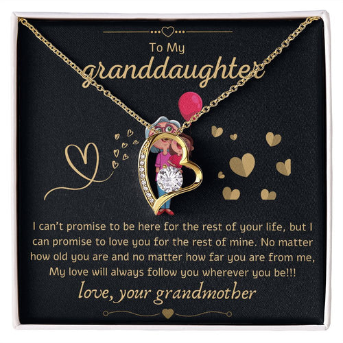 A Beautiful Forever Love Necklace From Grandmother To Granddaughter