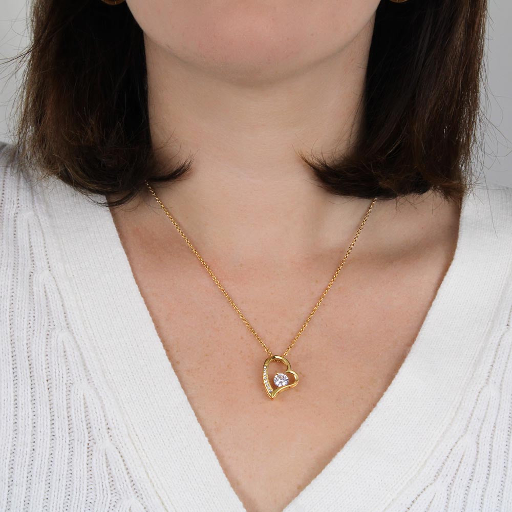 A Forever Love Necklace Gift From Mom To Daughter