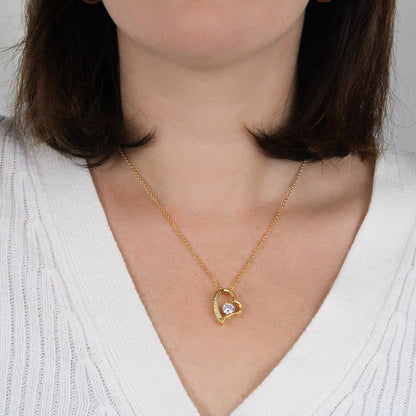 To My Soulmate Forever Love Necklace For Happy Valentine's Day