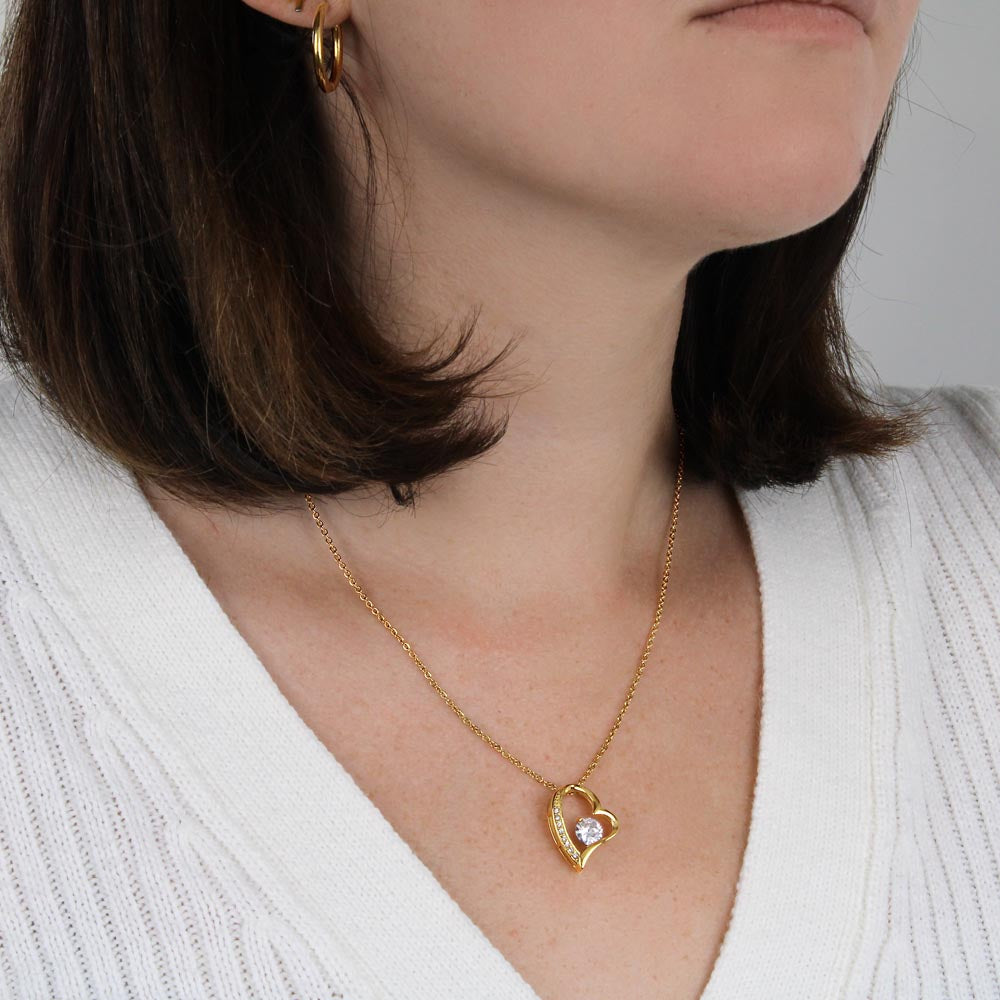 To My Wife | My Dreams Came True | Gift For Her | Forever Love Necklace