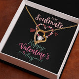 To My Soulmate A Forever Love Necklace For Valentine's Day