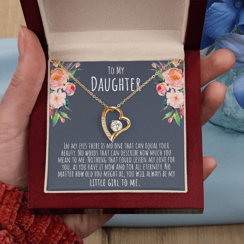 To My Daughter | My Love For You | Forever Love Necklace