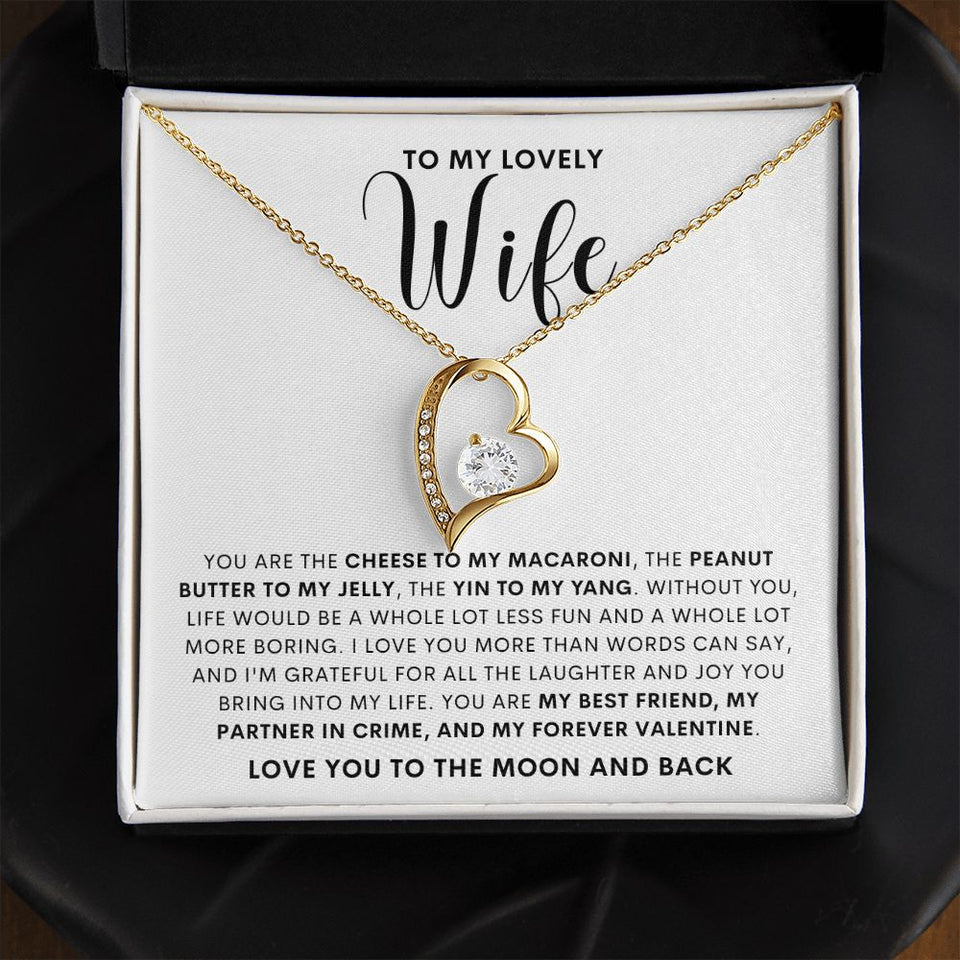 Funny Wife Gift - Forever Love Necklace