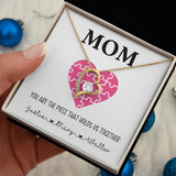 You Hold us Together - Personalized Mother's day Mom Gift Forever Love Necklace