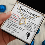 To My Soulmate, Everything You Are, Forever Love Necklace, Romantic Gift For Your Soulmate