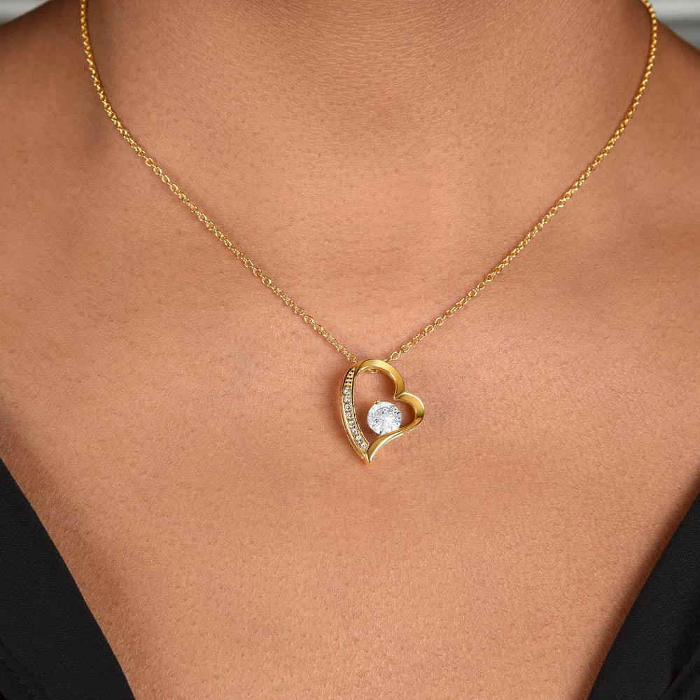 Future Wife Forever Love Necklace - Heart Happy