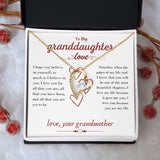 A Beautiful Forever Love Necklace Gift From Grandmother To Granddaughter