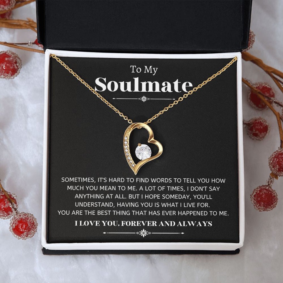 Soulmate Best Thing- Forever Love Necklace