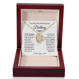 I'm Sorry Gift Forever Love Necklace, Apology Gift for her