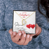 To My Girlfriend - Forever Love Necklace - Red Balloons Gift For Mom, necklace For Wife, Gift For Mother's Day