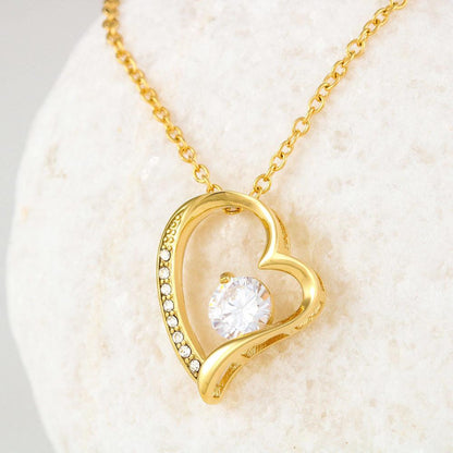 Forever Love Necklace - To My Wife - Last Everything - Butterfly Gift For Wife For Mom Gift For