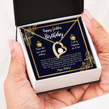 Happy Golden Birthday - Birthday Gift Forever Love Necklace