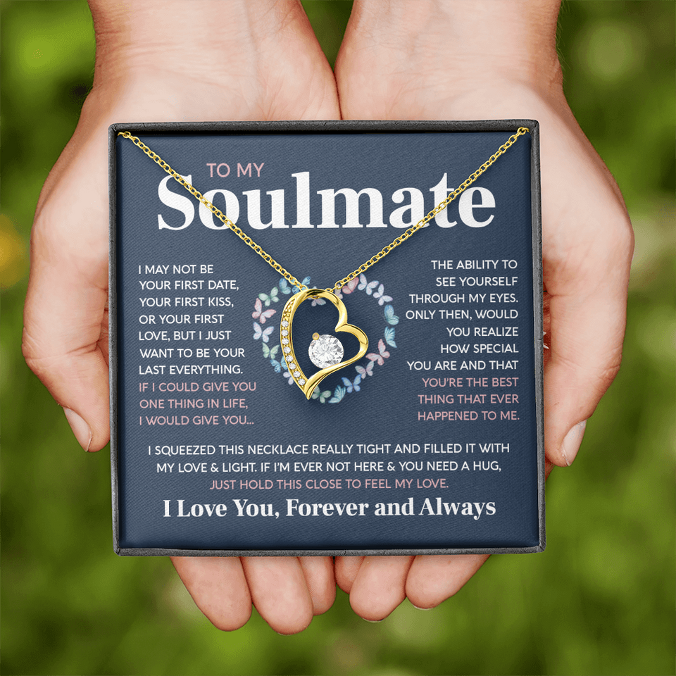 To My Soulmate | Feel My Love | Forever Love Necklace