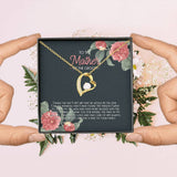 Raising The Man Of My Dreams - Gift For Mother Of The Groom Forever Love Necklace