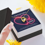 To My Girlfriend Be My Valentine Forever Love Necklace