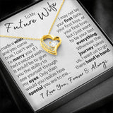 Future Wife - Forever Hand in Hand - Forever Love Necklace