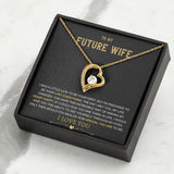Future Wife Forever Love Necklace - Heart Happy
