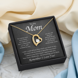 To My Mom | Remember I Love You | Forever Love Necklace